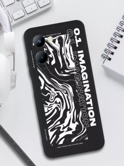 Чехол на Realme С33 с принтом