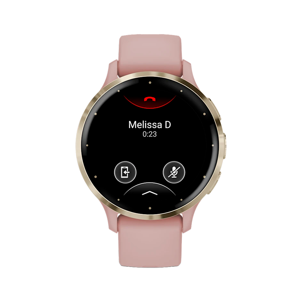 Умные часы Garmin Venu 3S, 41mm, Soft Gold / Dust Rose (010-02785-03)