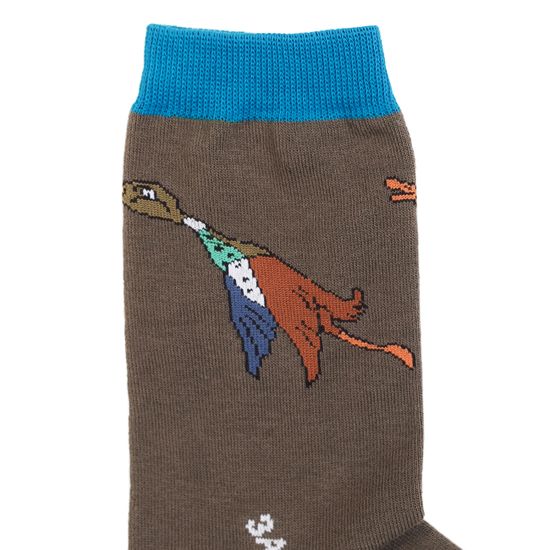 Носки ЗАПОРОЖЕЦ Утка Большая Хаки