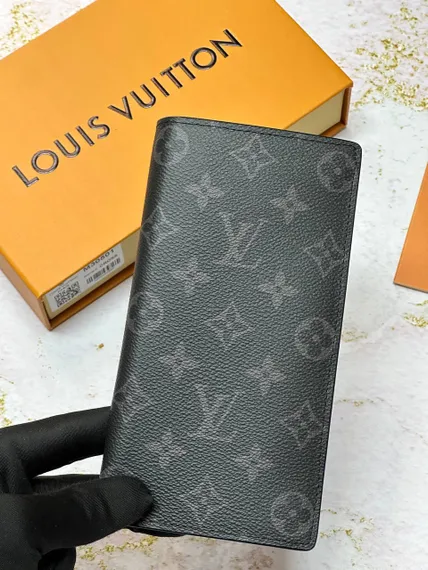 Бумажник Louis Vuitton Brazza Monogram Eclipse