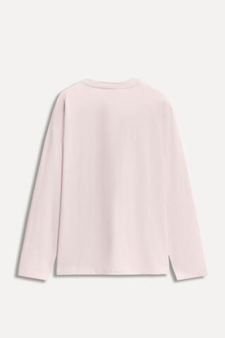ZARA ФУТБОЛКА С НАШИВКОЙ, КАРМАНОМ И 50TH ANNIVERSARY, ПАСТЕЛЬНО-РОЗОВЫЙ