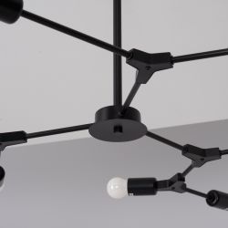 Люстра На Штанге Late D103 Black By Imperiumloft