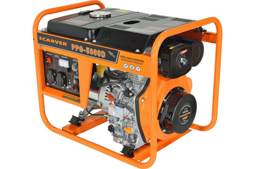 Генератор дизельный CARVER PPG - 5000D
