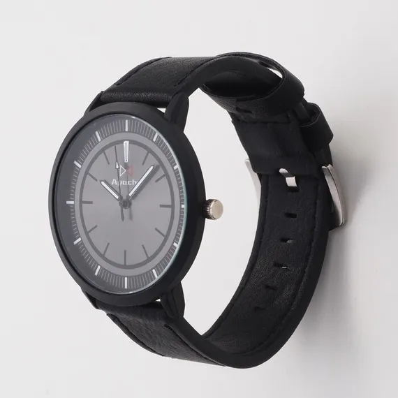 Часы наручные мужские &quot;Арес&quot;, d=4.5 см, чёрный ремешок