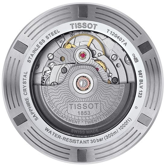 Мужские часы Tissot T120.407.11.031.00 Seastar 1000 Powermatic 80