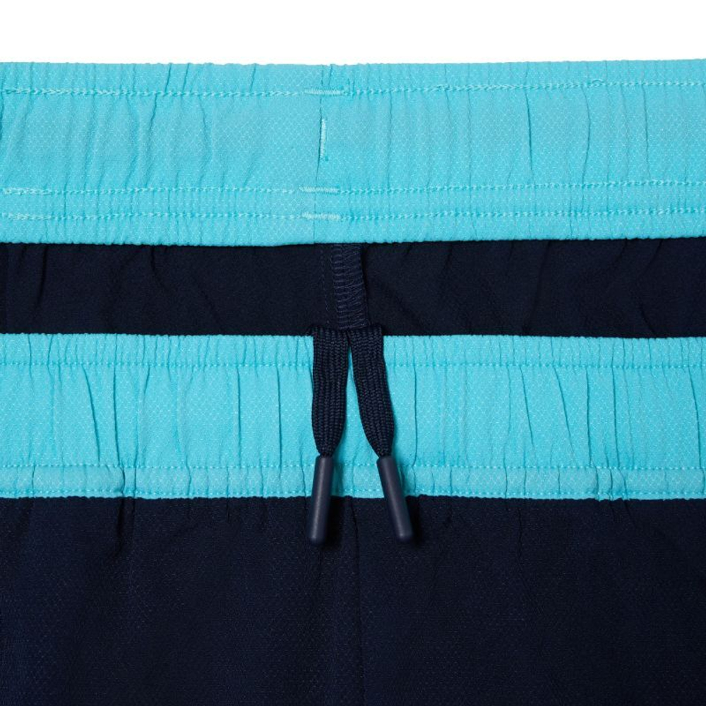 Мужские теннисные шорты Lacoste Stretch Tennis Shorts - navy blue/blue