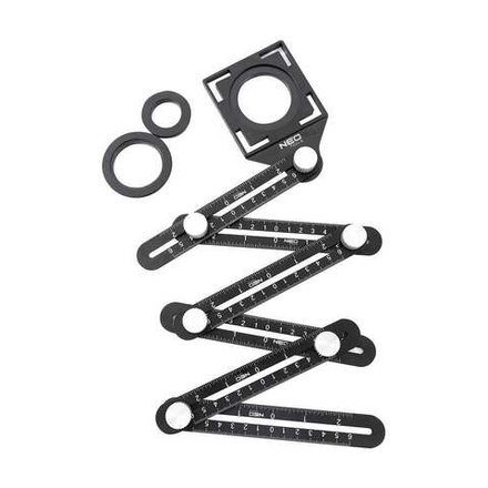 Линейка угловая NEO TOOLS 6 рычагов 72-351