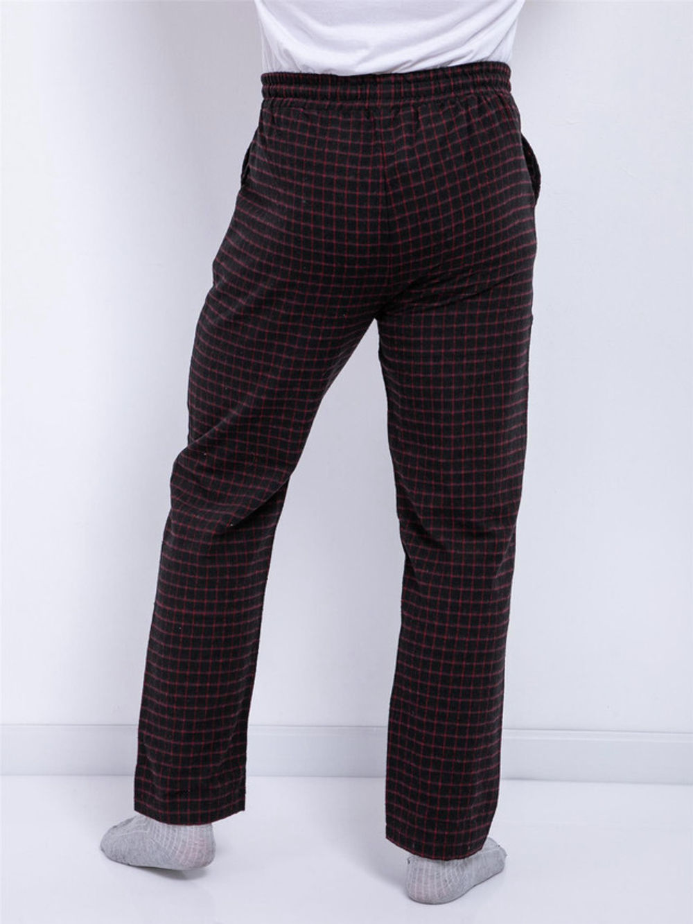 Мужские пижамные штаны для максимального комфорта - ШВЕЙНЫЕ детали, спортивный стиль и 100% хлопок - 09198