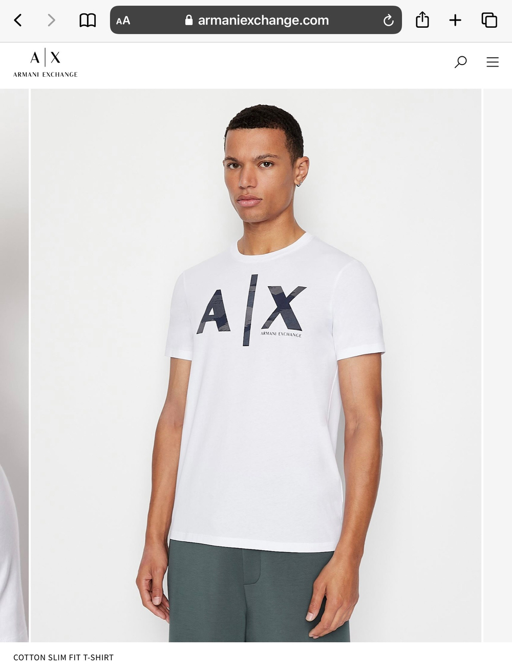 Футболка Armani Exchange