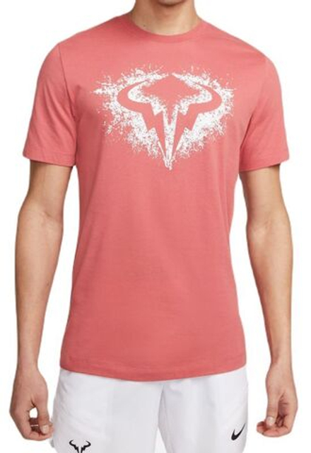 Мужская теннисная футболка Nike Dri-Fit Rafa T-Shirt - adobe