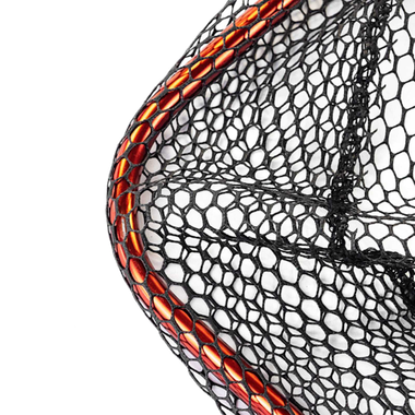 Подсак лодочный 48см рукоятка 63см Квадратный обвод с прорезиненной сеткой с короткой рукояткой