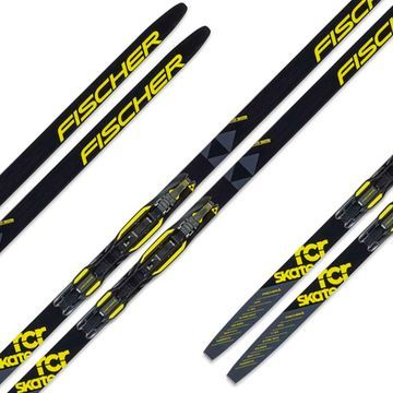 Беговые лыжи FISCHER RCR Skate JR IFP