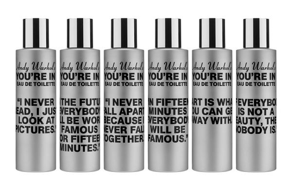 Comme des Garcons Andy Warhol's You're In