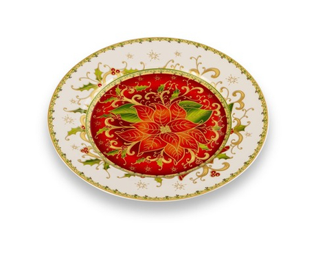 Тарелка десертная 19см Lamart Palais Royal Рождественская звезда