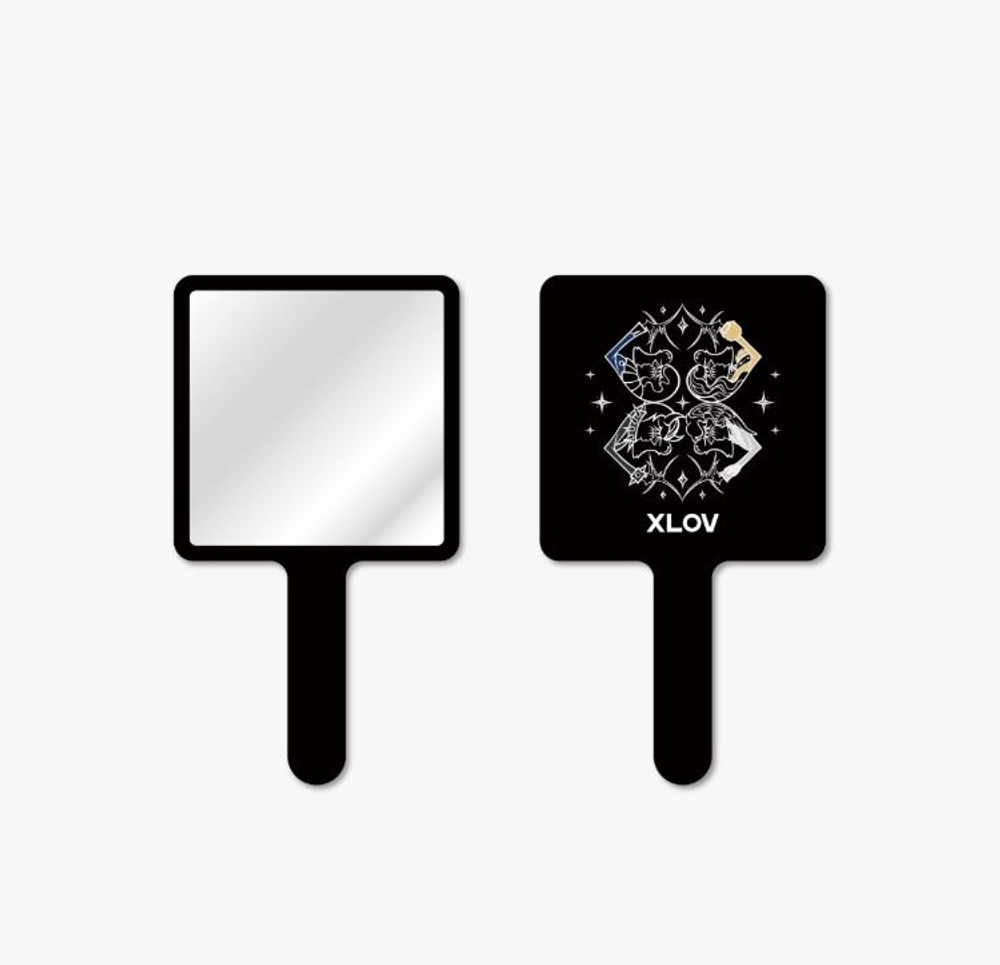 (ПРЕДЗАКАЗ) товары XLOV - Serving-X ASIA TOUR IN SEOUL OFFICIAL MD HAND MIRROR