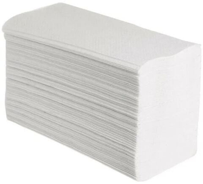 Полотенце бумажное V-сложеное (200листов/20уп) Белое (КОРОБКА)