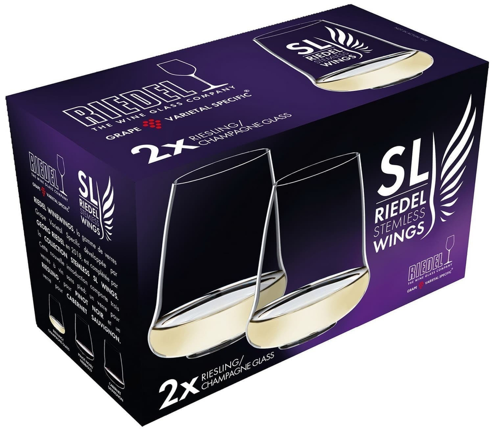 Набор из 2-х бокалов для красного вина Riesling/Champagne Winewings Riedel