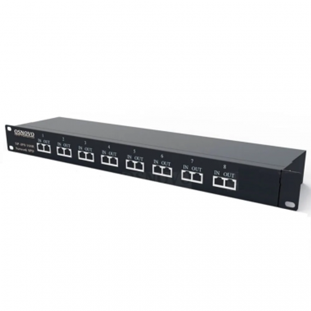 SP-IP8/100R Устройство грозозащиты цепей Ethernet