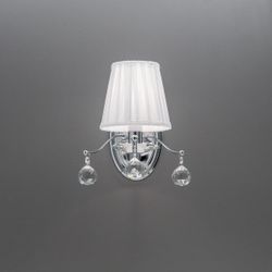 Citilux Шелли CL438311 Бра с абажуром Хром