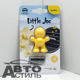 Ароматизатор на обдув Little Joe - Vanilla (Ваниль) - yellow EF0101