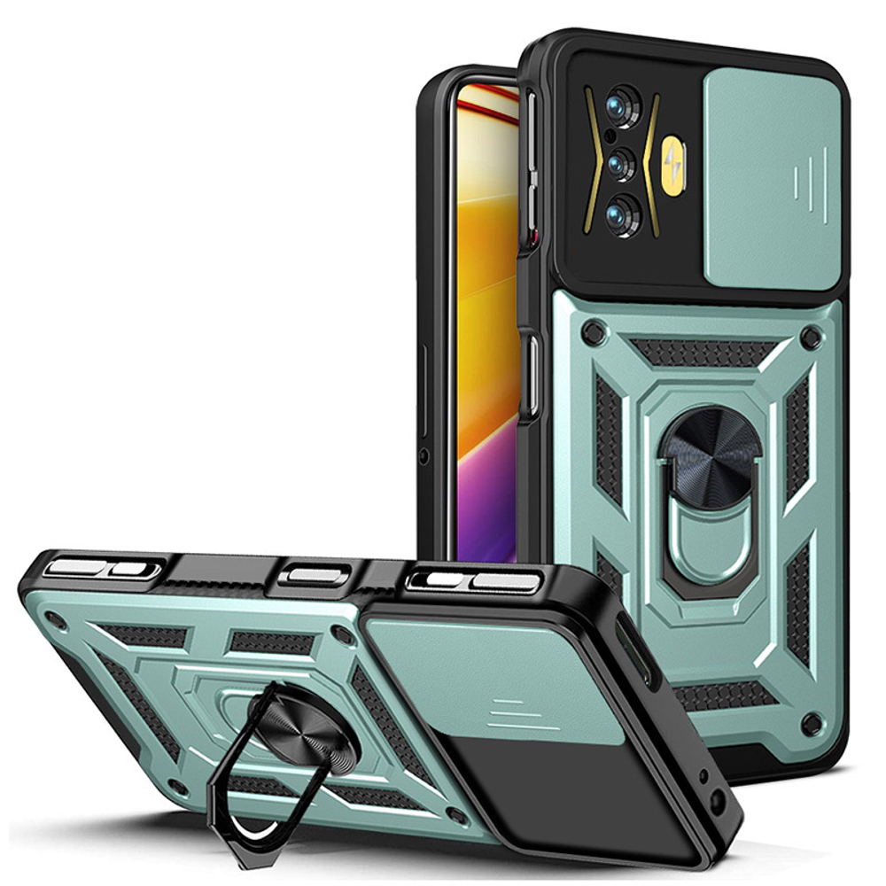 Чехол с кольцом Bumper Case для Xiaomi Poco F4 GT