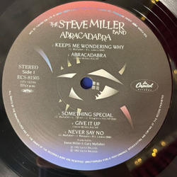 Винтажная виниловая пластинка LP The Steve Miller Band Abracadabra (Japan 1982) (Obi) Keeps Me Wondering Why