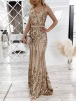 золотистое макси платье + plus size