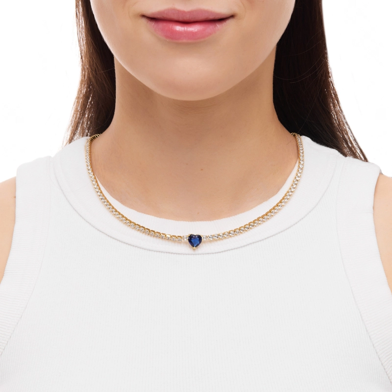 Колье Утончённое Сердце