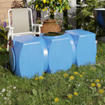 Емкость К 500 Ирпласт прямоугольная 500 л. горизонтальный (1450x650x650см;23кг;голубой) - арт.560340