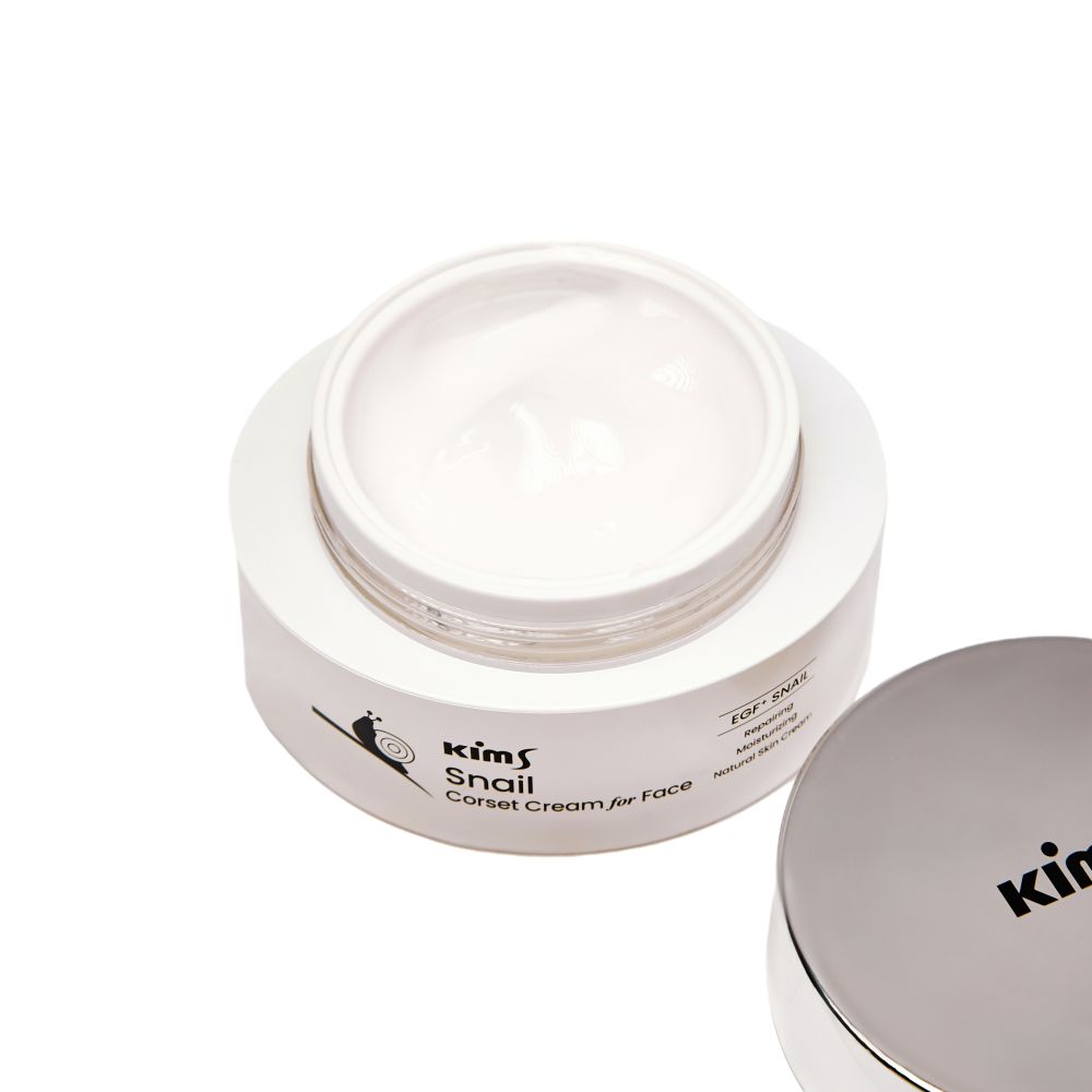 Kims Snail Corset Cream for Face Улиточный крем для лица, 50 мл