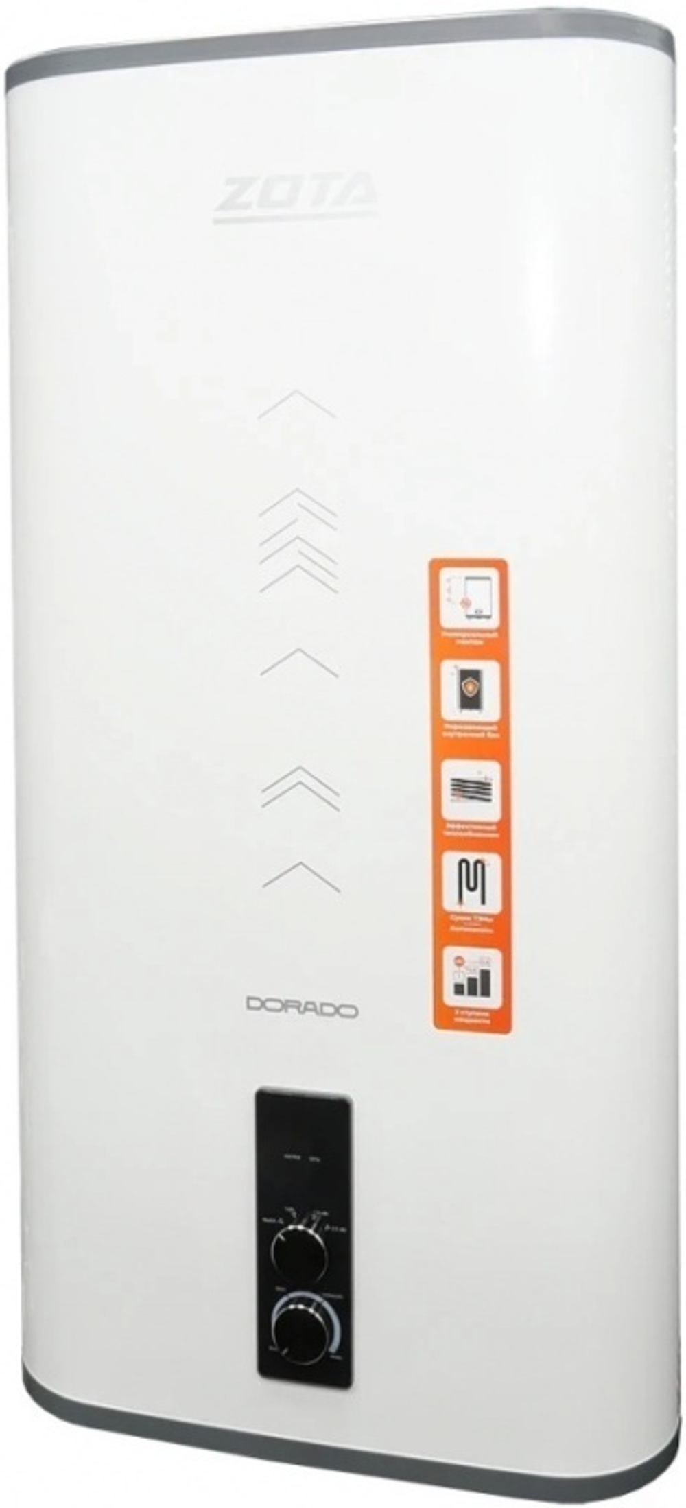 Водонагреватель с теплообменником и ТЭНом ZOTA DORADO -80M из нержавеющей стали