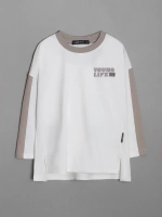 Лонгслив для девочки оверсайз