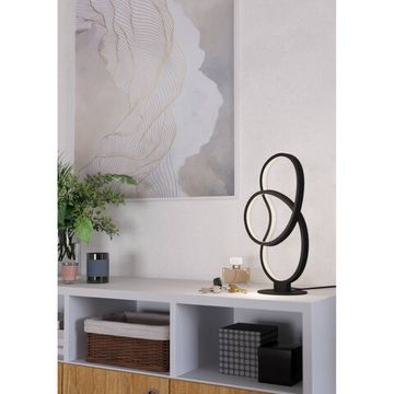 Настольная лампа 14,5W 3000K 900951 черный/белый GIANELLA Eglo