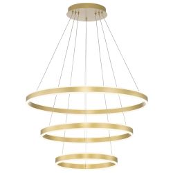 Citilux Дуэт CL719682 LED Люстра подвесная с пультом Золото