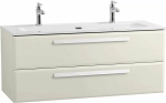 Тумба с раковиной Cezares ECO-CER-N 120 ECO-CER-N-1200-2C-SO-AS-P альпака брашированная