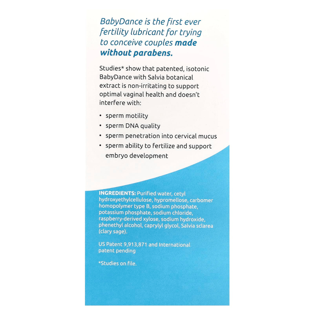 Fairhaven Health, Babyance, смазка для повышения фертильности, 1 многоразовый тюбик с 10 одноразовыми аппликаторами