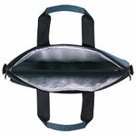 Сумка портфель HEIKKI NOVATION (ХЕЙКИ) с отделением для ноутбука 13-14", багажная лента, синяя, 28х38х3 см, 272593