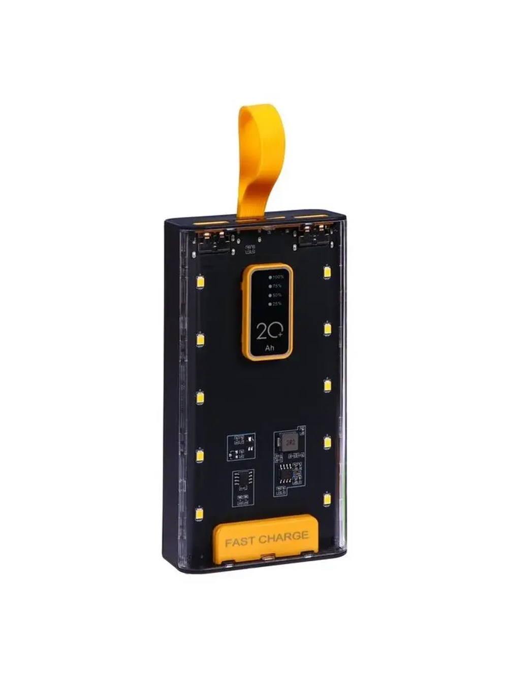 Внешний портативный аккумулятор CRR-33, 20000 мАч, 2USB, Typ