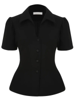 Жакет Odri приталенный, черный