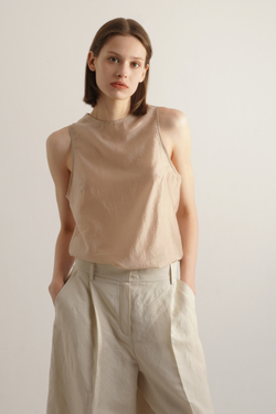 Топ из нежнейшей вуали, beige