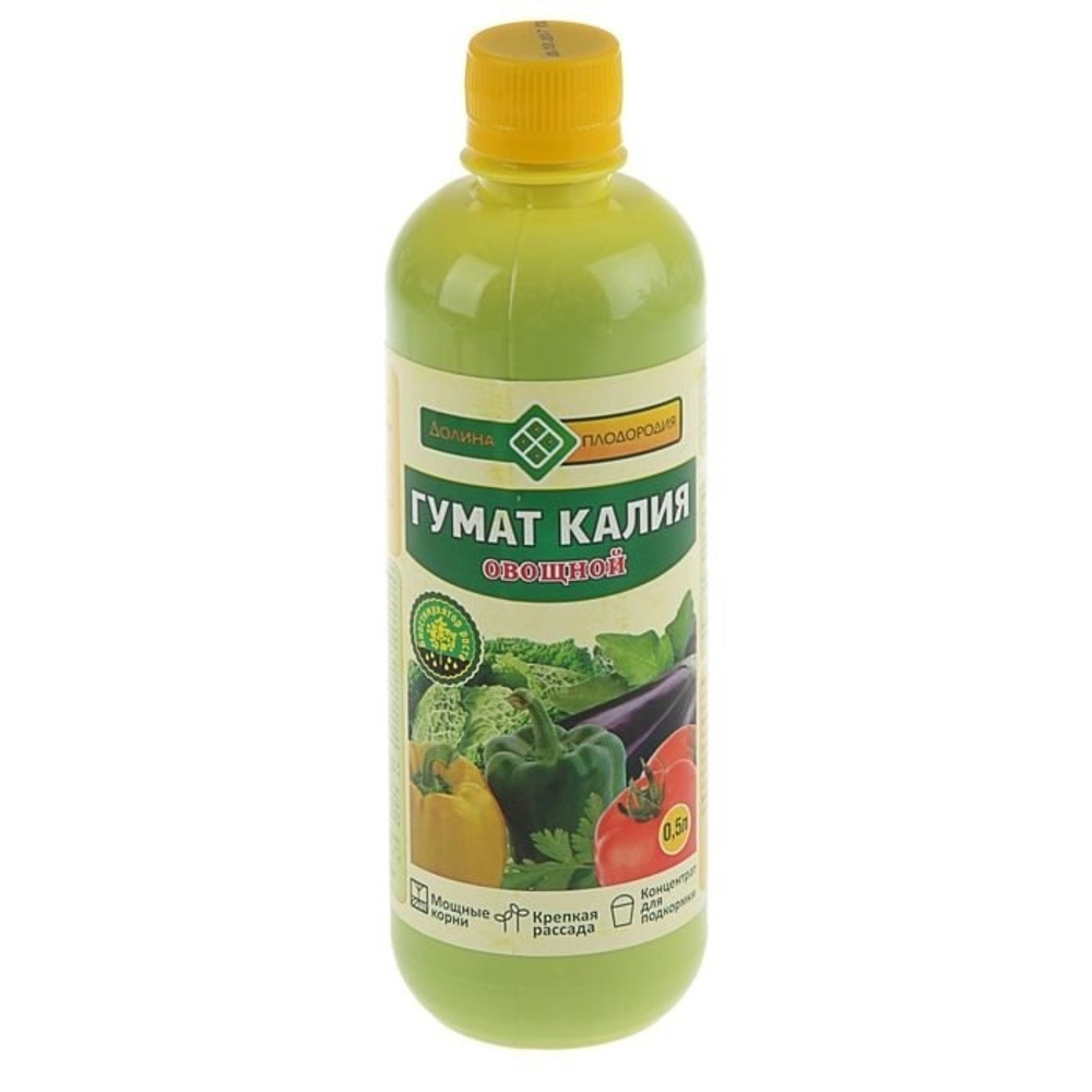 Гумат калия "Овощной", 0,5 л