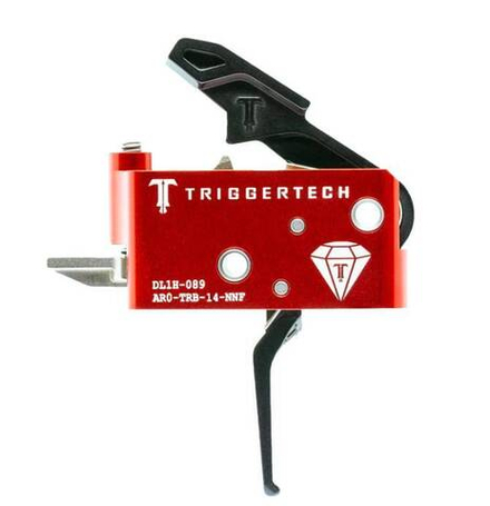УСМ TRIGGERTECH AR-15 DIAMOND TRIGGER (2-ступенчатый) цвет: красный