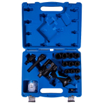 KING TONY (44802AMP) Гайковерт пневматический ударный 1/2", 678 Нм, с комплектом головок, 16 предметов