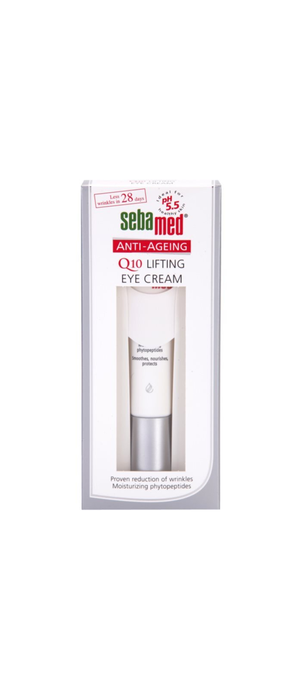 Sebamed Anti-Ageing - лифтинг-крем для кожи вокруг глаз с коэнзимом Q10 /   15  ml  / GTIN 4103040171290