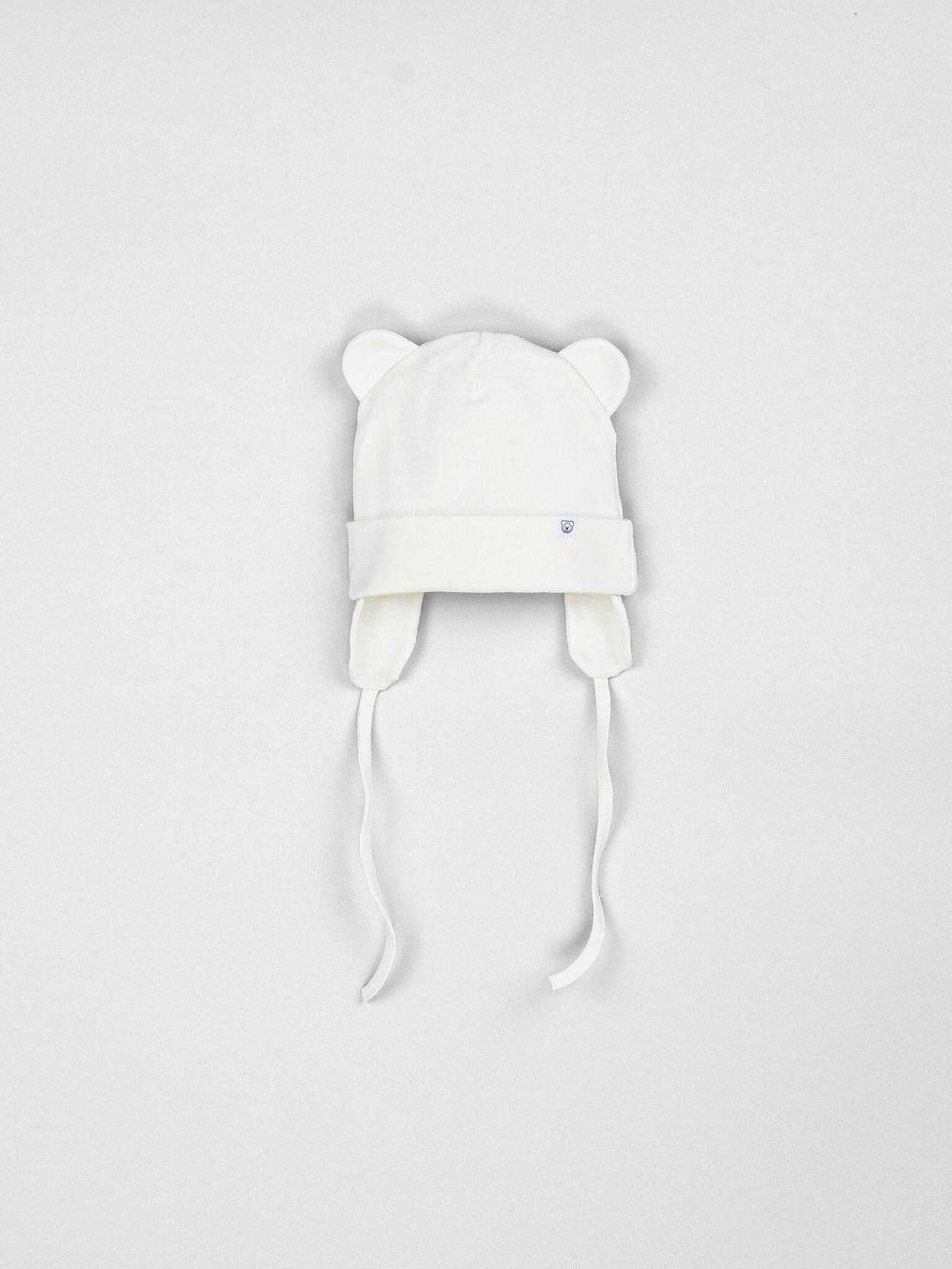 Шапка трикотажная двухслойная "Молоко" 0+