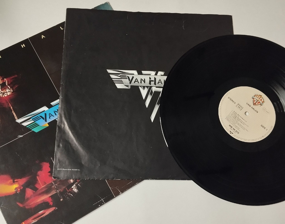 Винтажная виниловая пластинка LP Van Halen (France 1978)