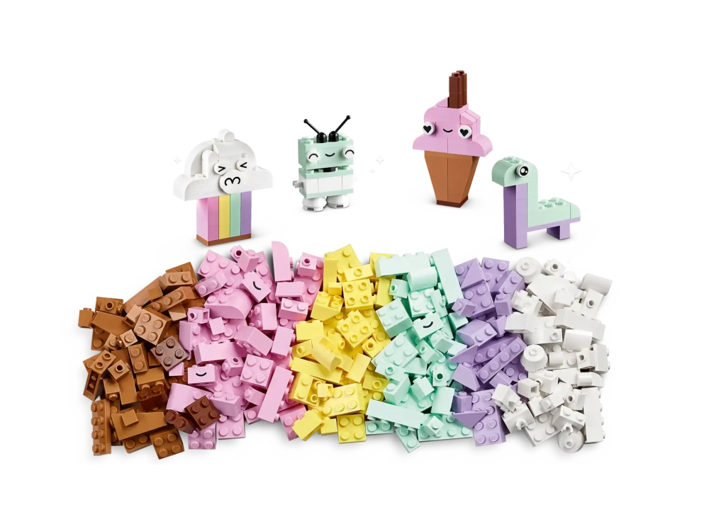 Конструктор LEGO Classic 11028 Творческое веселье постельных тонов