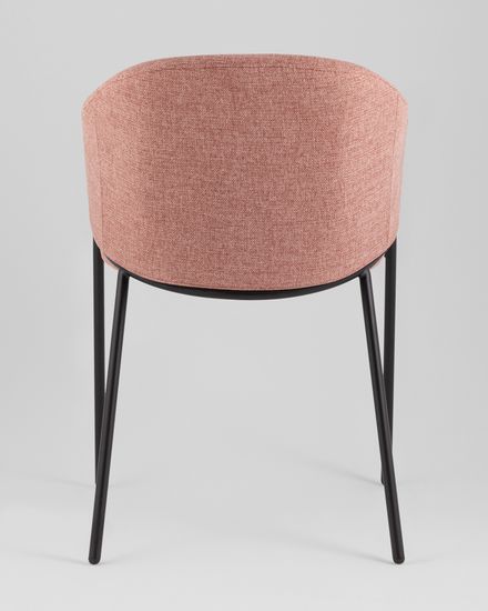 Стул обеденный Sheep шенилл пыльно-розовый