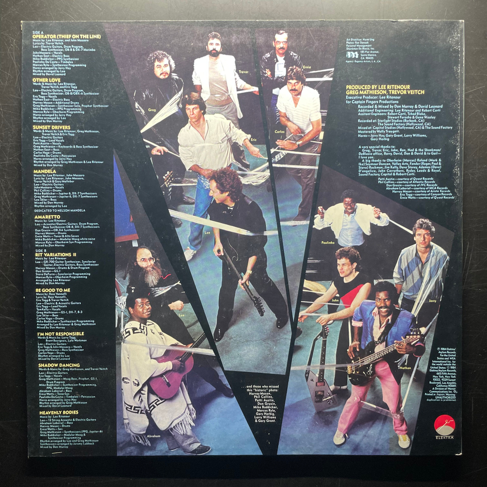 Lee Ritenour ‎– Banded Together (Япония 1984г.) Promo