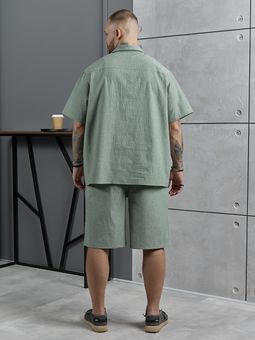 Костюм мужской Аристократ-2 Виотекс ХВОЙНЫЙ МЕЛАНЖ